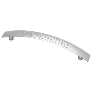 Puxador Alça para Móveis com Textura Cromado 128mm