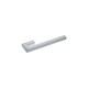 Puxador Alça Cromo Escovado Minimalista Linha Quadra | M889-100 Altero Casa