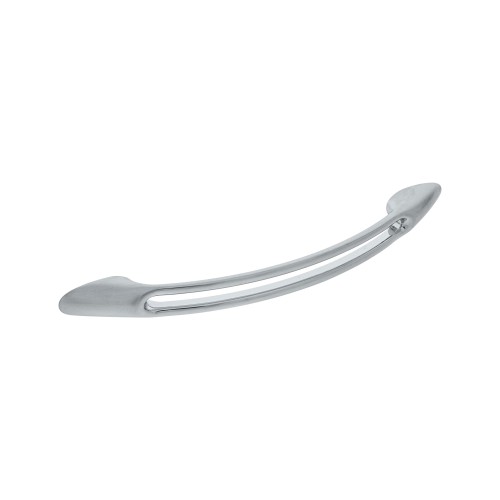 Puxador para Móveis Cromo Escovado 128mm