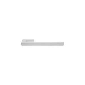 Puxador Alça Branco Emborrachado Minimalista Linha Quadra | M889-100 Altero Casa