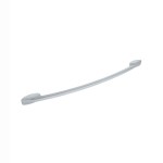 Puxador Alça para Móveis Prata Fosca 192mm