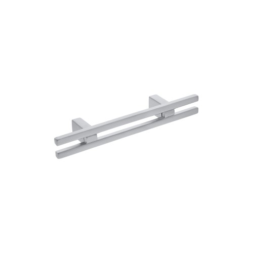 Puxador Alça para Móveis em Zamac Cromo Acetinado 64mm