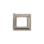 Puxador Articulado Aço Escovado 55mm Altero Casa M471