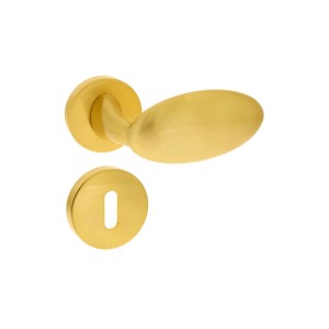 Maçaneta Altero Casa Ouro Escovado