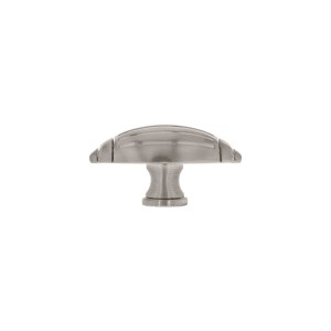Puxador Ponto Aço Escovado 44mm