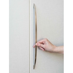 Puxador de Móvel Aço Escovado 352mm