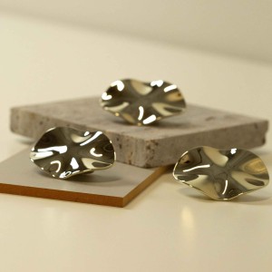 Puxador Ponto Orgânico Cromado Altero Casa