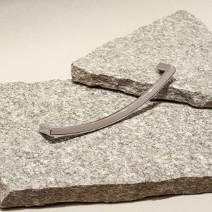 Puxador de Móvel Curvado Cromado 160mm