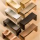 Puxador de Móvel Alça Dourado PVD Altero Casa 64mm